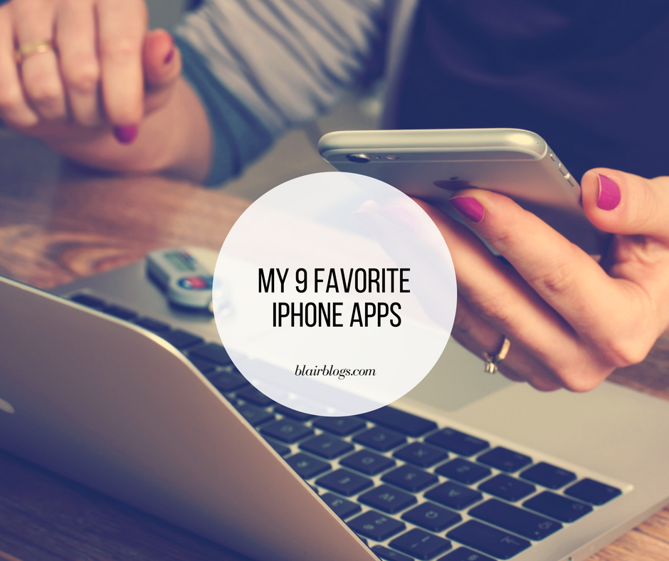 9 Favorite iPhone Apps | BlairBlogs.com