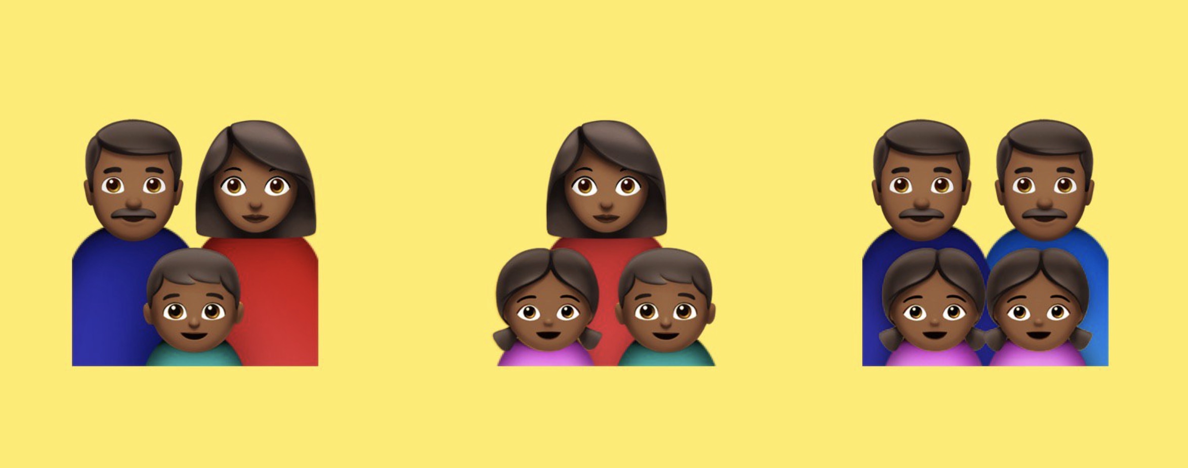 black-family-emojis-emojipedia