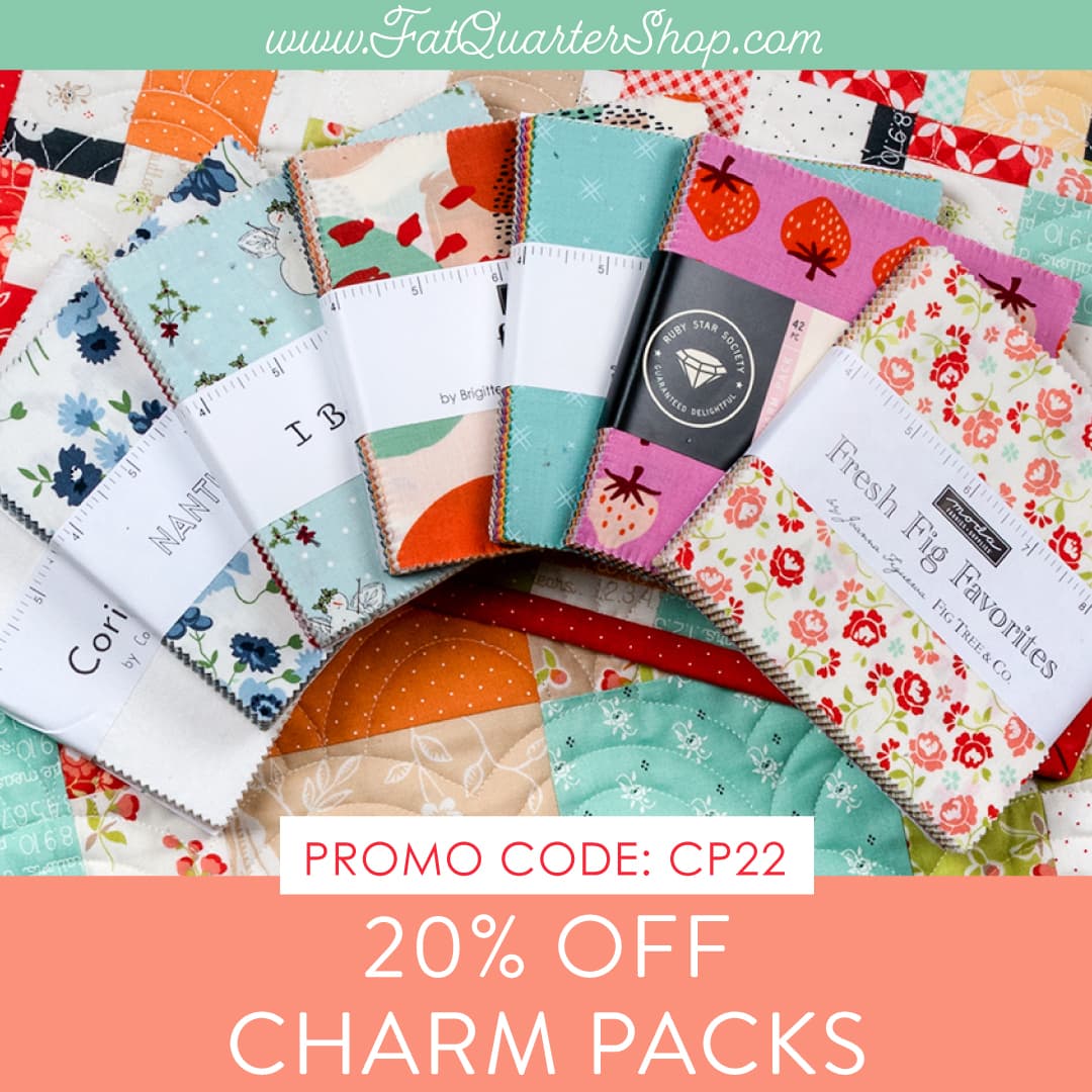 Charm pack sale graphic