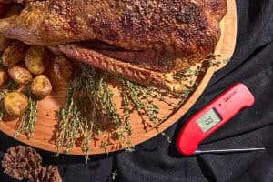 Roast goose with Thermapen