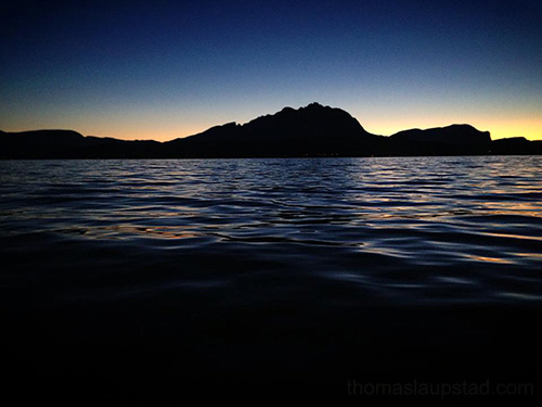 Pictures from a day out fishing during a polar day in Northern Norway