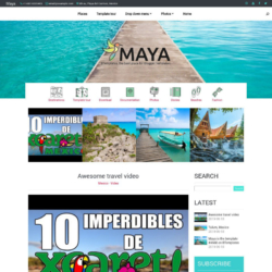 Maya Blogger Template