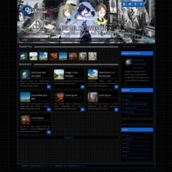 Devil Survivor 2 Blogger Template