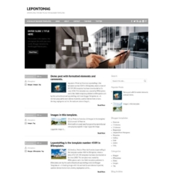 LepontoMag Blogger Template