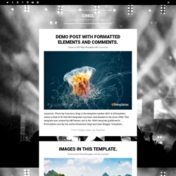 Singl Blogger Template