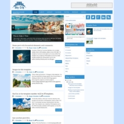 SkyCity Blogger Template