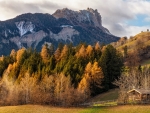 Autumn in mountains