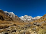 Annapurna Peak from Base Camp, Nepal