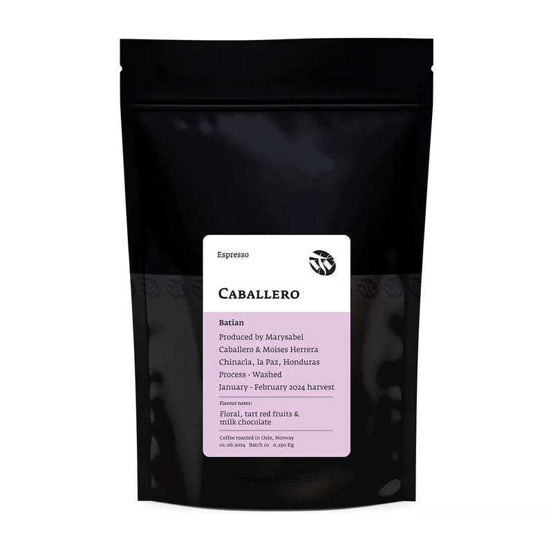 Tim Wendelboe - Honduras Caballero Batian Washed Espresso 250g