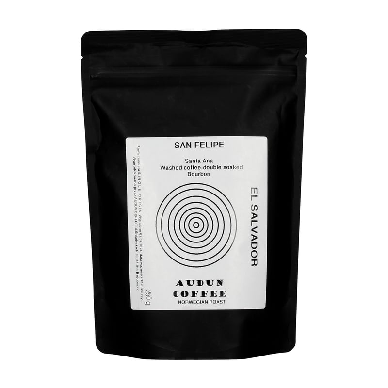 Audun Coffee - Salwador San Felipe Double Soaked Filter 250g