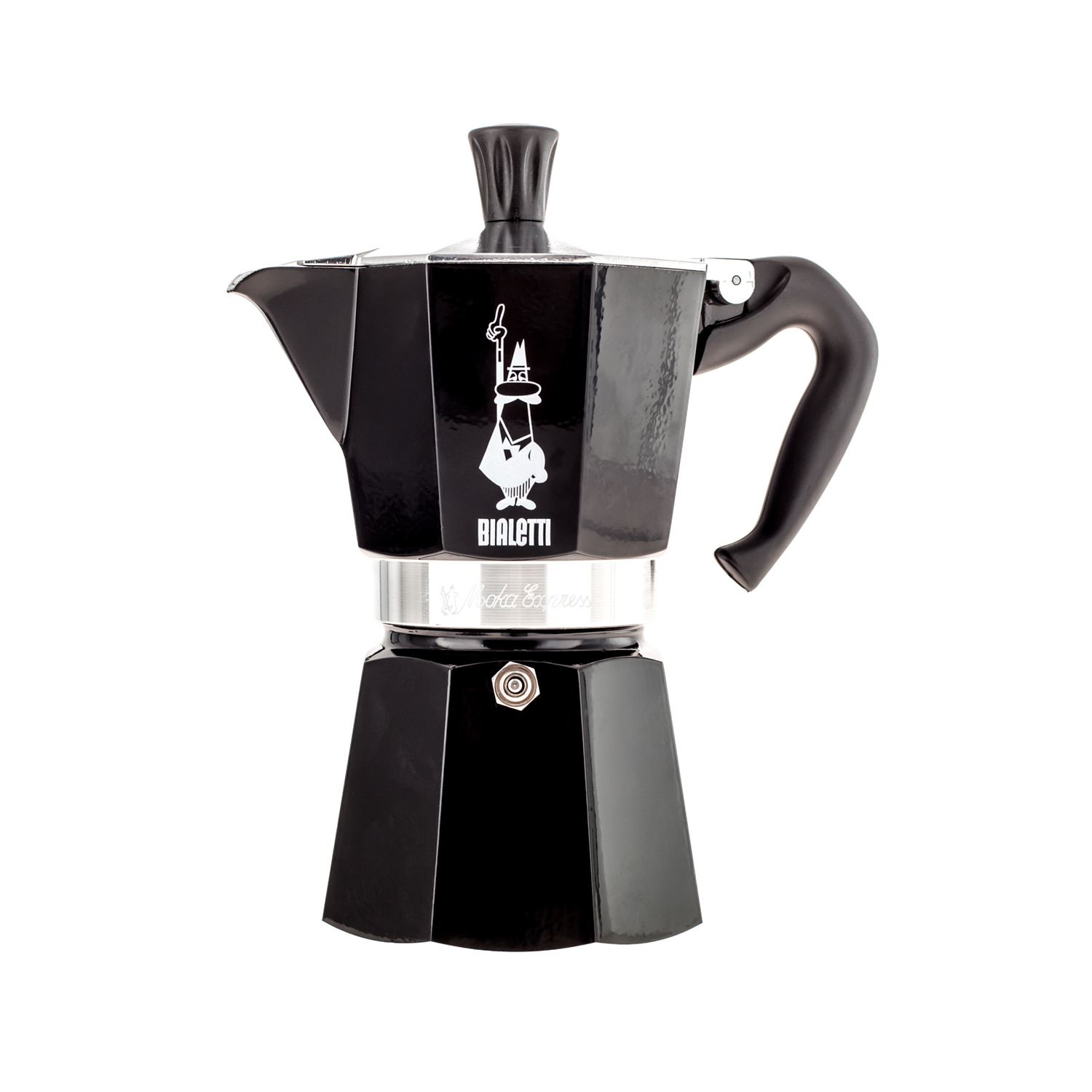 Bialetti kawiarka Moka Express 6tz czarna