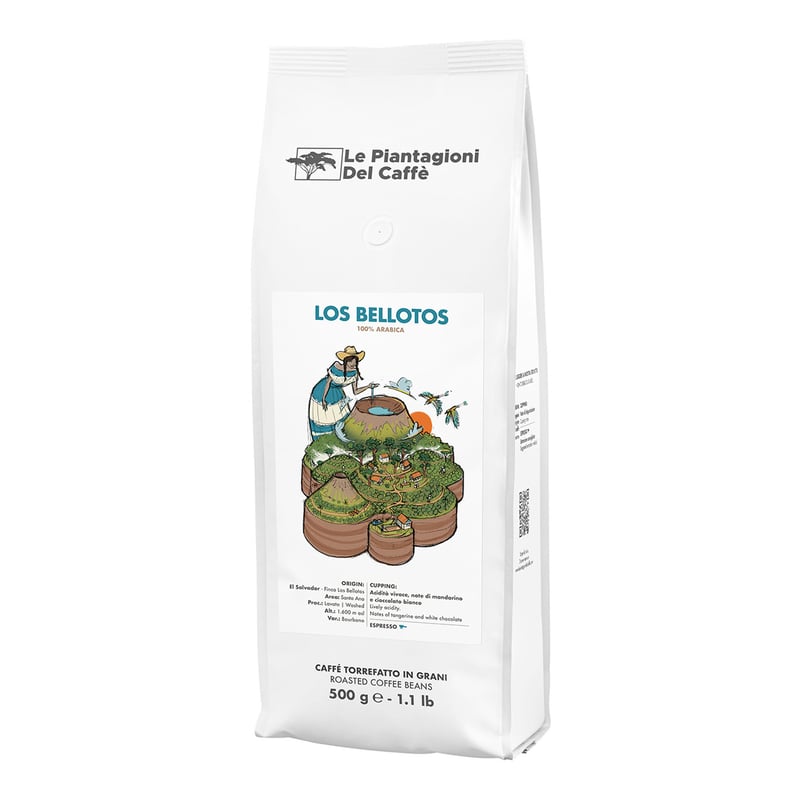 Le Piantagioni del Caffe - Salwador Los Bellotos Espresso 500g