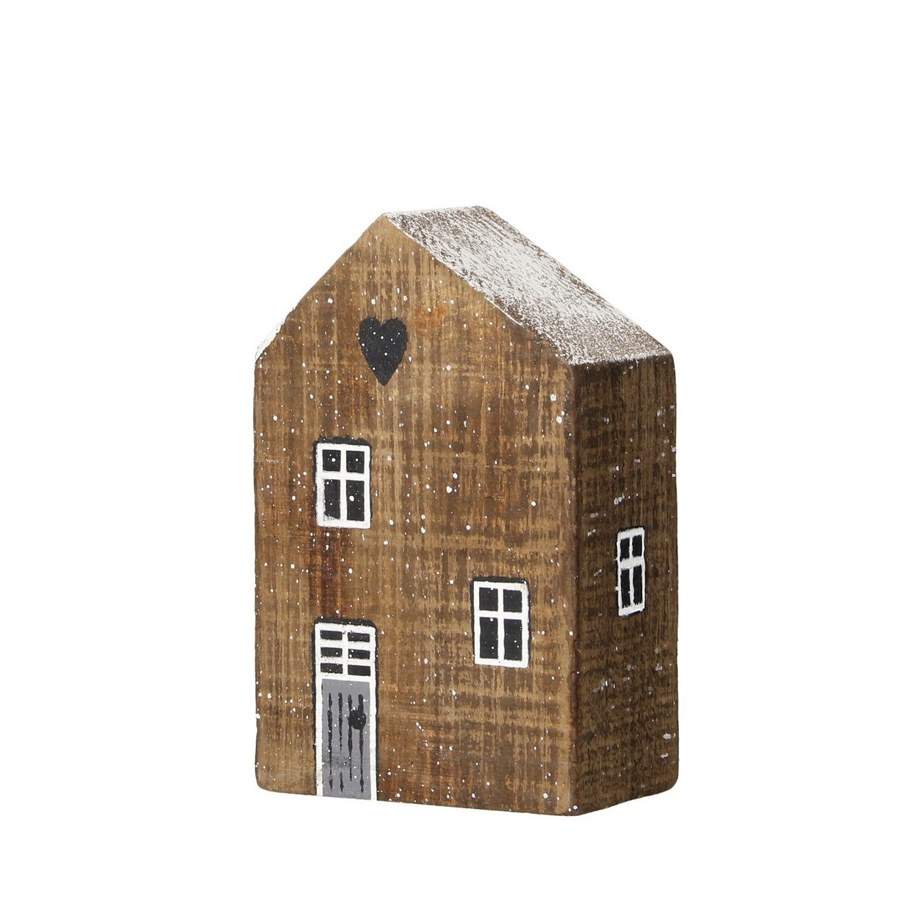 Dekoracja Snow House 12cm natural