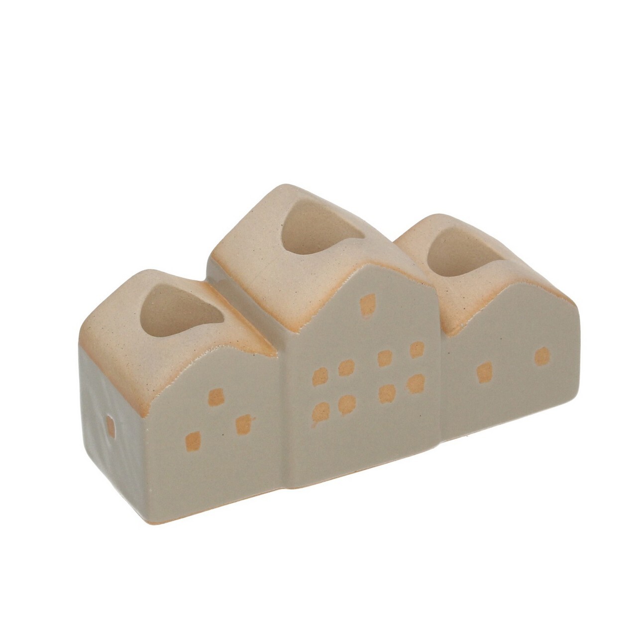 Świecznik Hauses 13x5x7cm beige