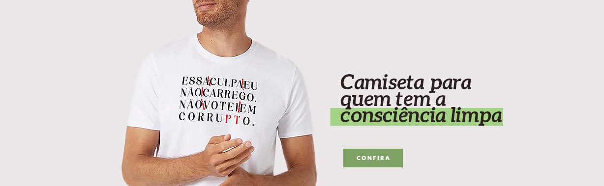 Não votei em corrupto