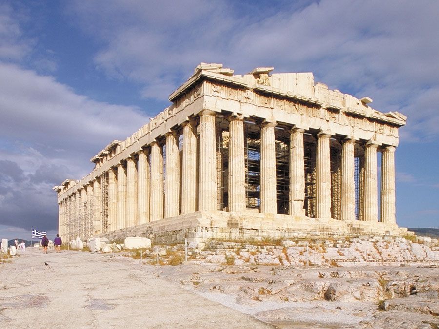 Parthenon, Acropolis, Athens, Greece.