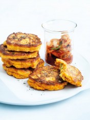 kimchi pancakes