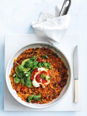 sweet potato and chilli hash brown