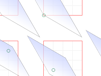 Squares and Shards css csstdg figure skew