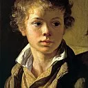 Tropinin Vasily – Portrait of Arseny Vasilyevich Tropinin, son of the artist. Around 1818, 900 Classic russian paintings