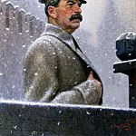 Portraits of Stalin – Alexander Laktionov, 900 Classic russian paintings