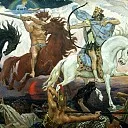 Viktor Vasnetsov – Warriors of the Apocalypse, 900 Classic russian paintings