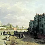 VERESHCHAGIN Peter – Type of the Moscow Kremlin, 900 Classic russian paintings