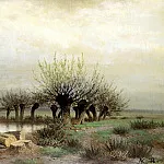 Brick Leo – Spring, 900 Classic russian paintings