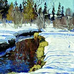 Zhukovsky Stanislav – Winter, 900 Classic russian paintings