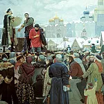 Matorin Victor – Execution of Pugachev. Forgive me, Orthodox people, 900 Classic russian paintings