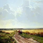 Shishkin Ivan – Noon. In the vicinity of Moscow, 900 Classic russian paintings