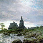 Lagorio Lev – Northern landscape, 900 Classic russian paintings