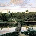 Isaak Levitan – Quiet Monastery, 900 Classic russian paintings