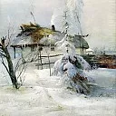 Alexei Savrasov – Winter, 900 Classic russian paintings