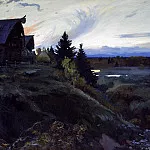 Ivan Glazunov – Twilight, 900 Classic russian paintings