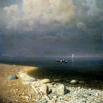 Kuindzhi Arkhip – Lake Ladoga, 900 Classic russian paintings