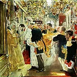 Valentin Serov – Confirmation of Emperor Nicholas Alexandrovich, 900 Classic russian paintings