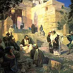 Polenov Vasily – Christ and the Sinner, 900 Classic russian paintings