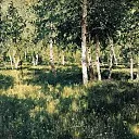 Isaak Levitan – Birchwood, 900 Classic russian paintings