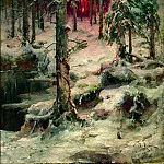 Klever Julius – Winter. Pinery, 900 Classic russian paintings