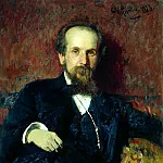 Ilya Repin – Portrait of Pavel Chistyakov, 900 Classic russian paintings