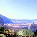 Aivazovsky, Ivan – View of Tiflis. 1868, 900 Classic russian paintings