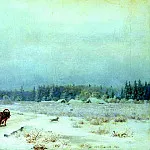 Brick Leo – Winter road, 900 Classic russian paintings