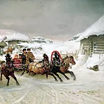 Georgian Peter – Carnival, 900 Classic russian paintings