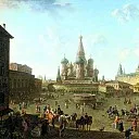 Fedor Alekseev – Red Square in Moscow, 900 Classic russian paintings