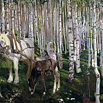 Rylov Arcade – In the woods, 900 Classic russian paintings