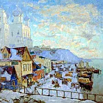 Gorbatov Constantine – Pskov, 900 Classic russian paintings