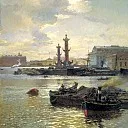 Beggrov Alexander – Petersburg Exchange, 900 Classic russian paintings