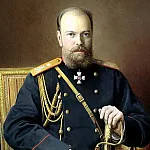 KULIKOV Ivan – Alexander III, 900 Classic russian paintings