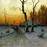 Klever Julius – Thaw, 900 Classic russian paintings